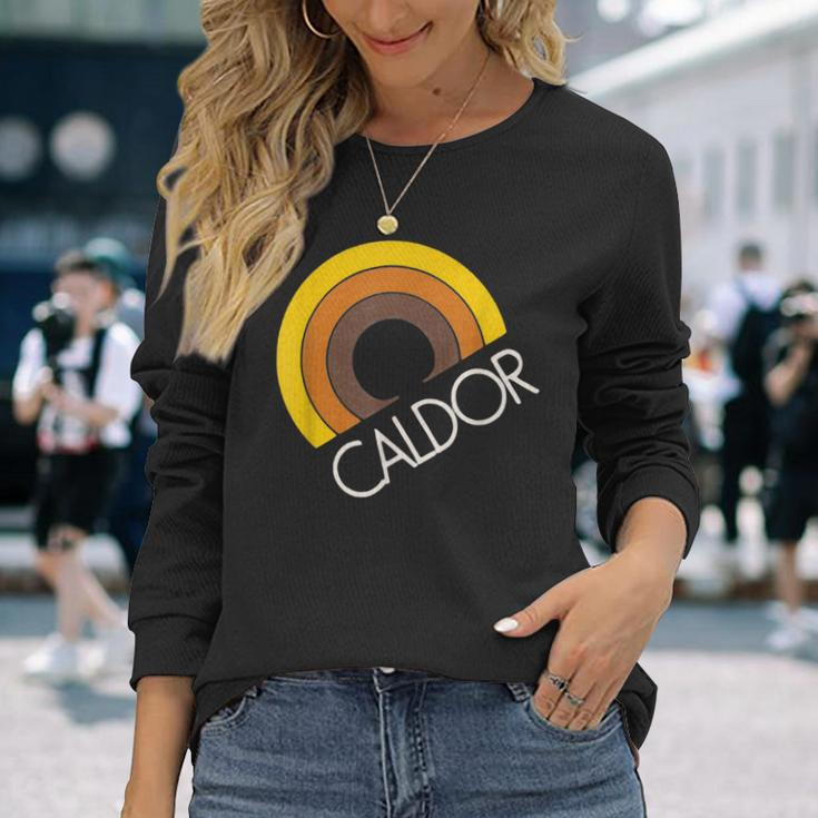 Caldor Retro Vintage Caldors Department Long Sleeve T-Shirt Gifts for Her