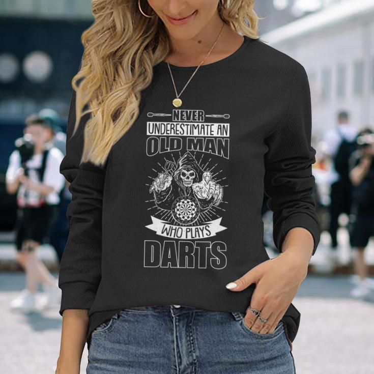 Dartscheibe Long Sleeve T-Shirt Gifts for Her