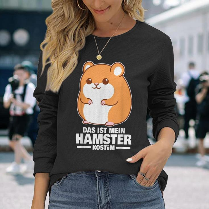 Das Ist Mein Hamster German Text Langarmshirts Geschenke für Sie