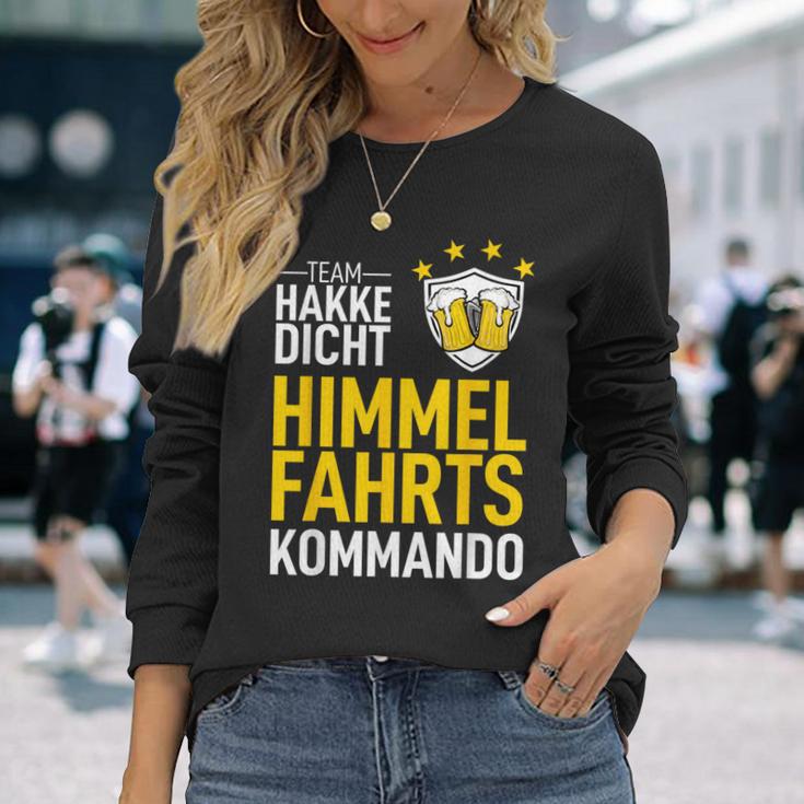 Day Father's Day Dad Team Hakke Dicht Himmelfahrtskommando Langarmshirts Geschenke für Sie