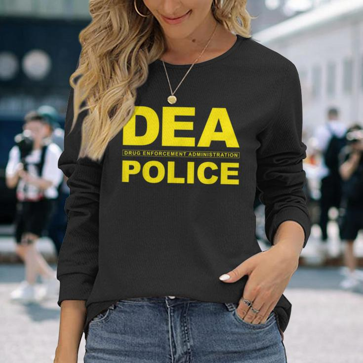 Dea Drug Enforcement Administration Agency Police Agent Langarmshirts Geschenke für Sie