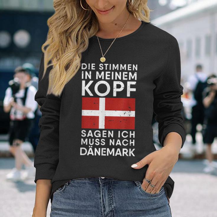 Must After Denmark Danish Holiday Scandinavia Copenhagen Langarmshirts Geschenke für Sie