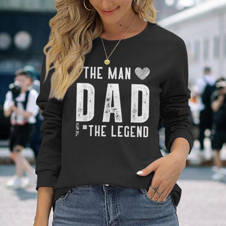 Der Mann Die Legende Der Mythos Das Sprichworton Papaater Langarmshirts Geschenke für Sie