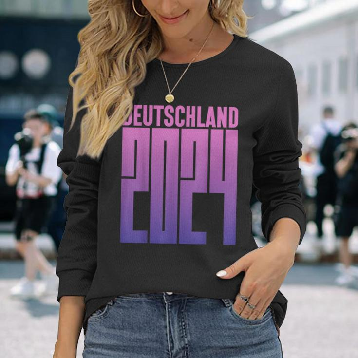 Deutschland 2024 Fan Love Diversity Germany Fanartikel Pride Langarmshirts Geschenke für Sie