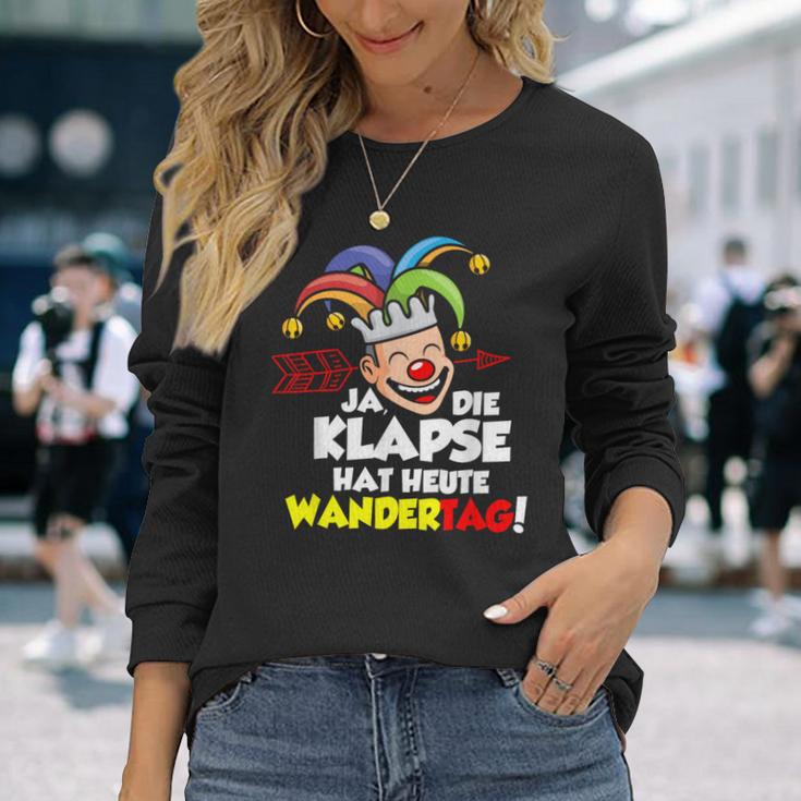 Die Klapse Hat Wandertag Langarmshirts Geschenke für Sie