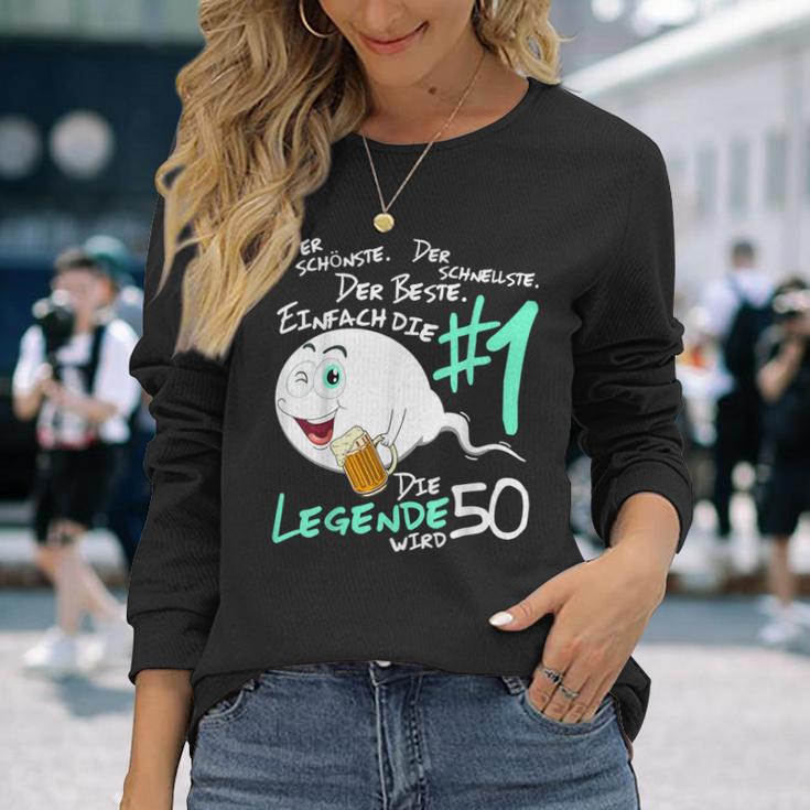 Die Legende Wird 50 Jahre 50S Birthday S Langarmshirts Geschenke für Sie