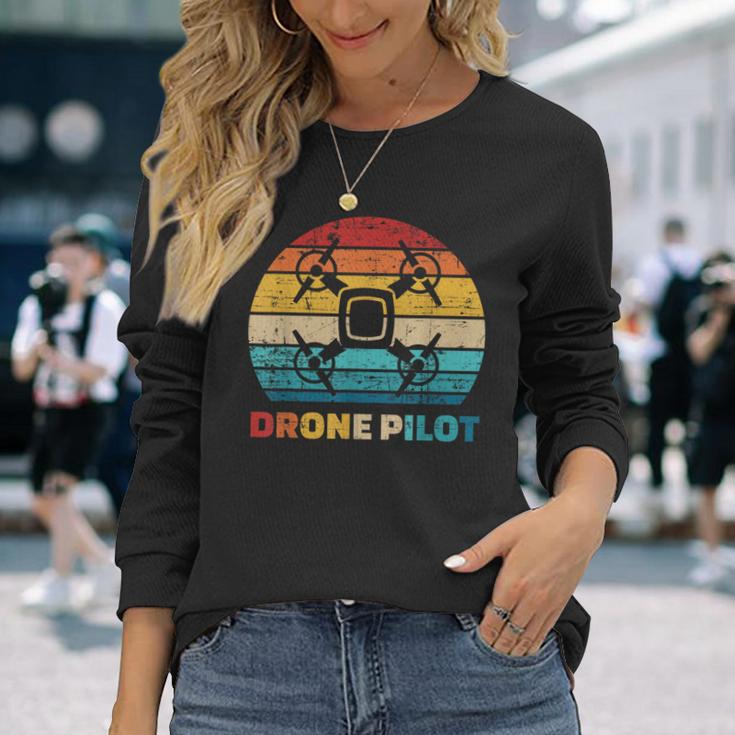 Drone Drone Pilot Langarmshirts Geschenke für Sie