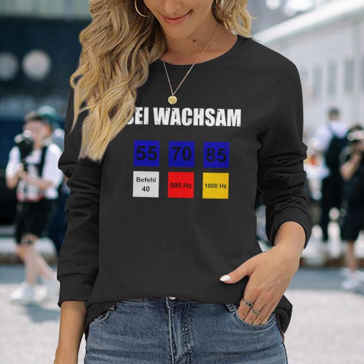 Eisenbahner Lokführer Pzb Sei Wachsam Zugführer Bahn Langarmshirts Geschenke für Sie