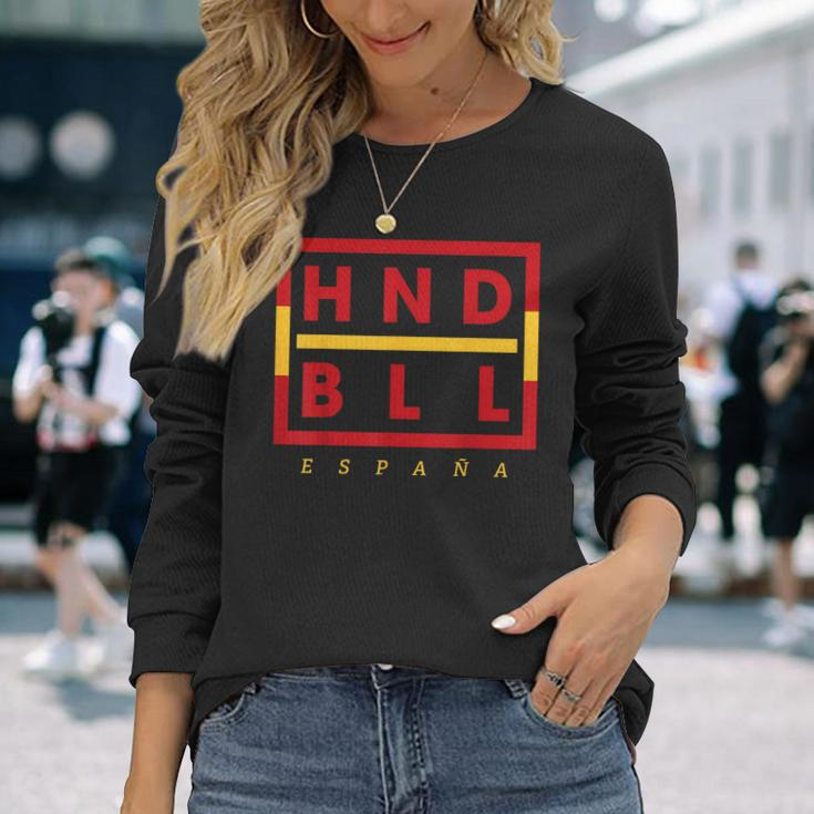 Espana Fan Hndbll Handballer Langarmshirts Geschenke für Sie
