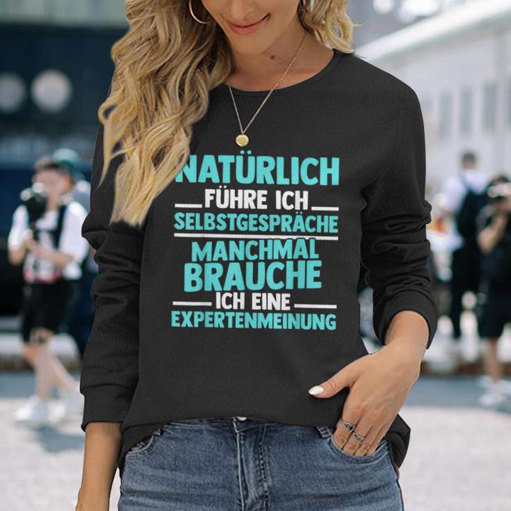 Experte Natürlich Führre Ich Selbstpräche S Langarmshirts Geschenke für Sie