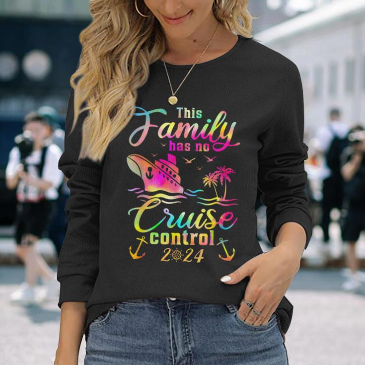 This Family Cruise Has No Control Cruising Vacation 2024 Long Sleeve T-Shirt Gifts for Her