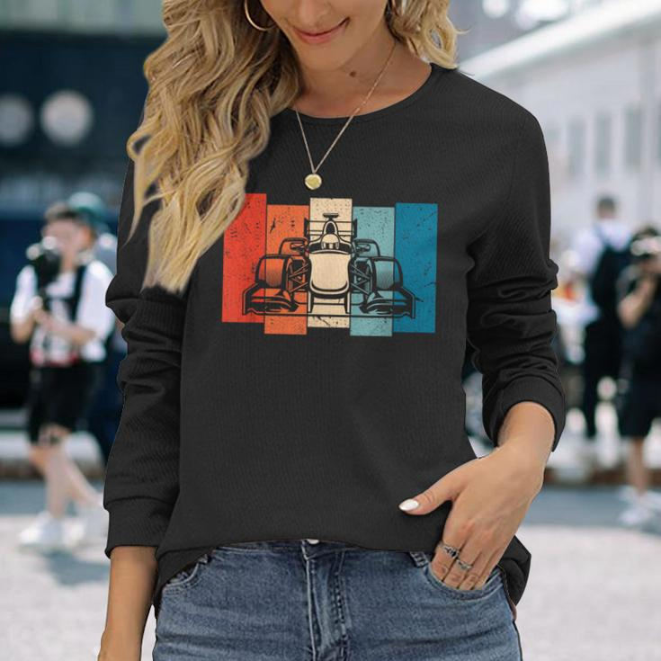 Formula Racing 2024 Race Car Vintage Retro Formula Long Sleeve T-Shirt Gifts for Her