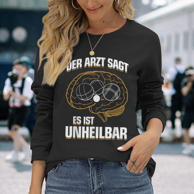 Boules Boule Petanque Langarmshirts Geschenke für Sie