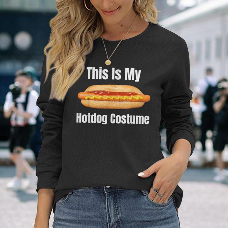 National Hot Dog Day Long Sleeve T-Shirt Gifts for Her