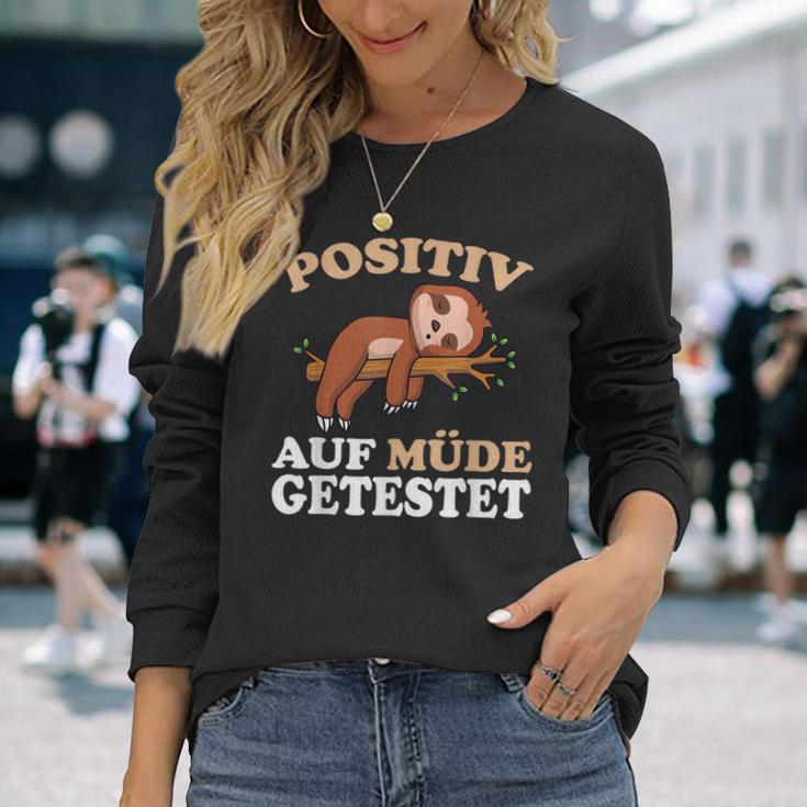 Sleep Positiv Auf Tatried Langarmshirts Geschenke für Sie