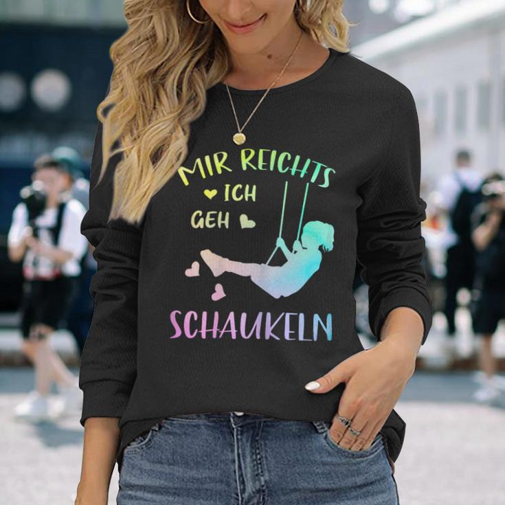 Swing Mir Reichts Ich Geh Swinging Langarmshirts Geschenke für Sie