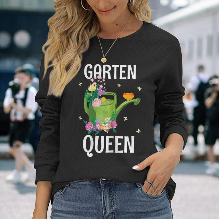 Gardener Garden Chefin Floristin Garden Queen Garden Queen Langarmshirts Geschenke für Sie