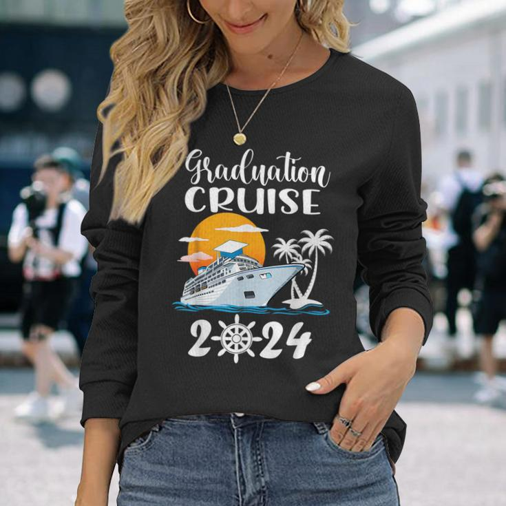 Graduate Cruise Ship Long Sleeve T-Shirt Gifts for Her