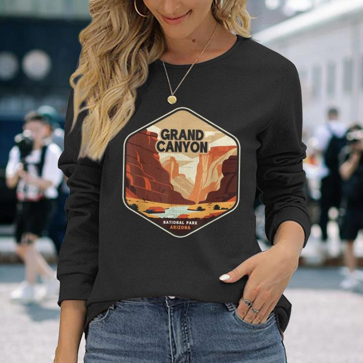 Grand Canyon National Park Arizona National Park Long Sleeve T-Shirt Gifts for Her