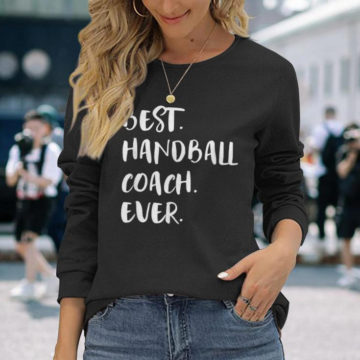 Handball Trainer Best Handball Trainer Aller Time Langarmshirts Geschenke für Sie