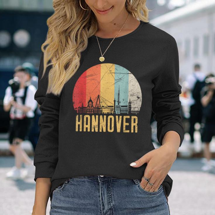 Hannover I 80S Retro Souvenir I Vintage Langarmshirts Geschenke für Sie