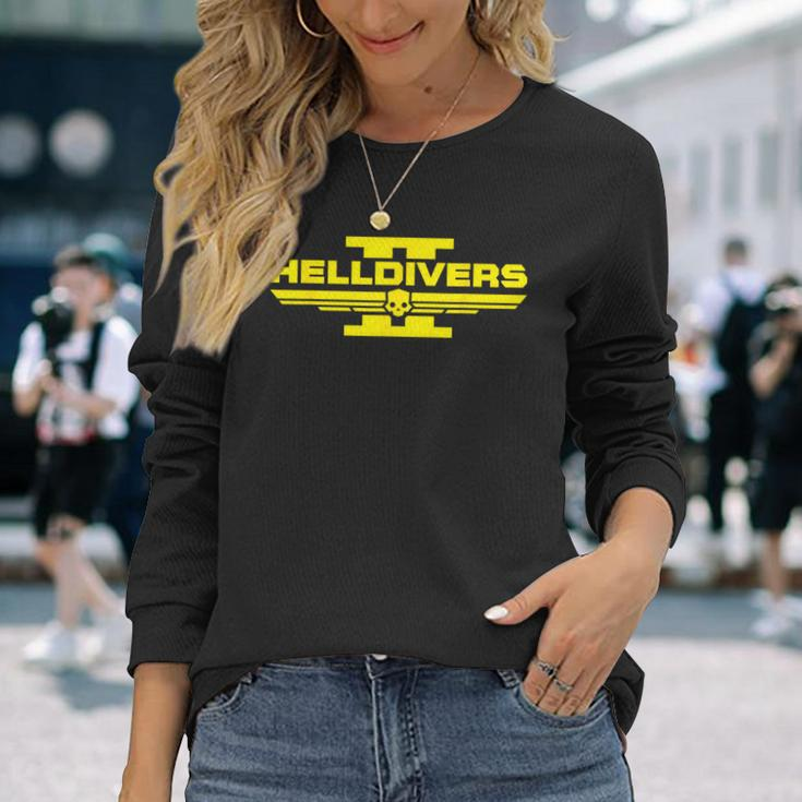 Hell Of Divers Helldiving Long Sleeve T-Shirt Gifts for Her