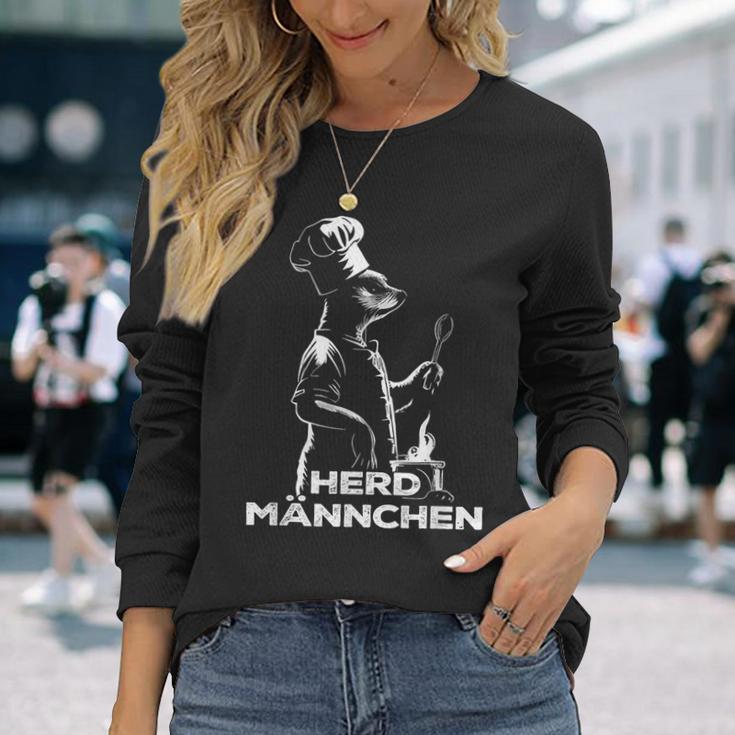 Herdmannchen Essen Cooking Cook Langarmshirts Geschenke für Sie