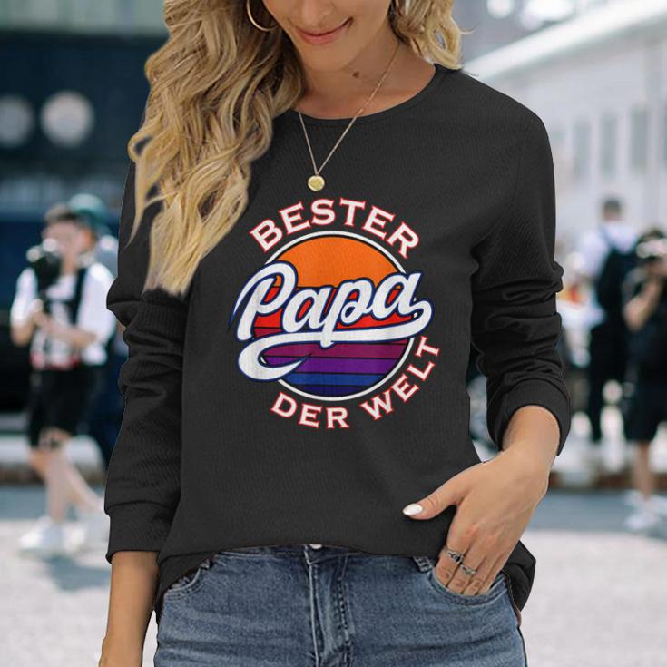 Herren Bester Papa Der Welt 1Atertag -Atertagsgeschenk Langarmshirts Geschenke für Sie