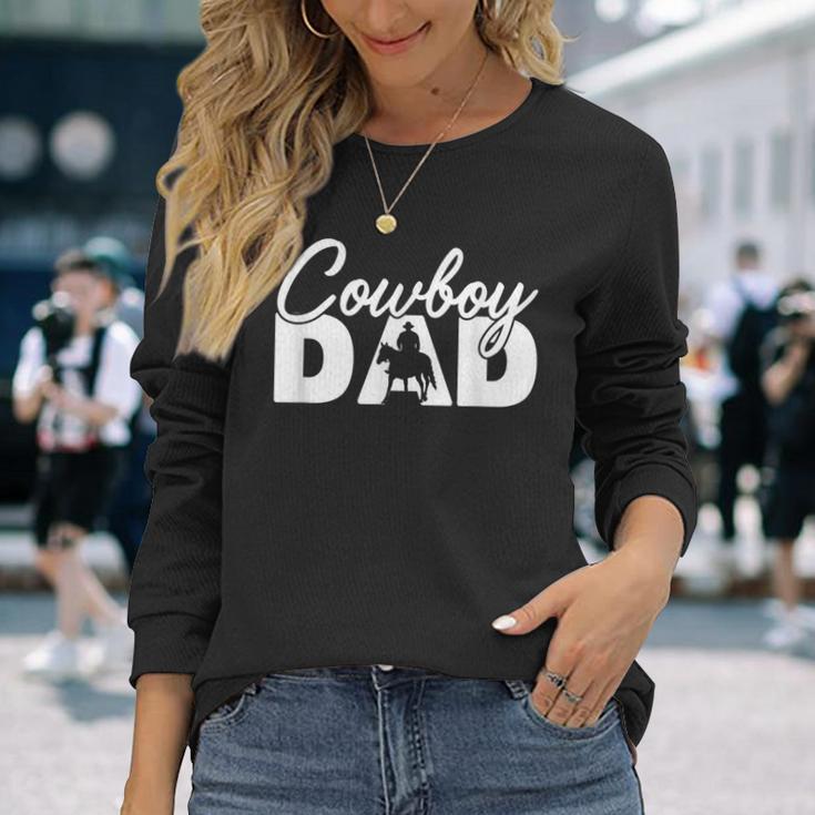 Herren Cowboy Papa Lustig Cowboy Papaatertag Langarmshirts Geschenke für Sie