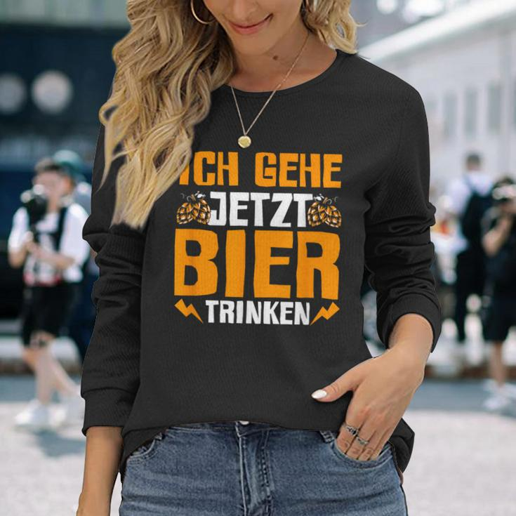 Ich Gehe Jetzt Bier Trink Langarmshirts Geschenke für Sie