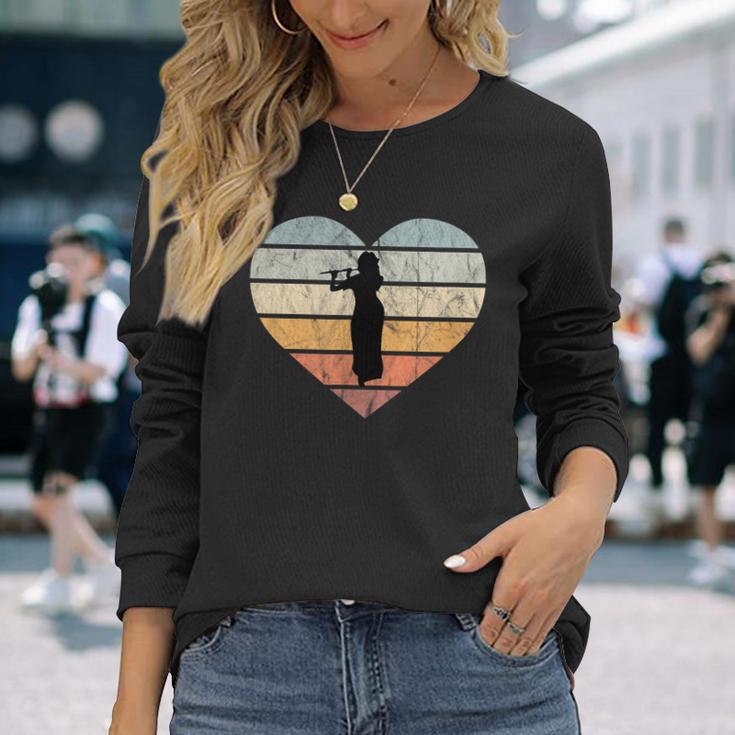 Ich Liebe Querflöte Spielen Flöte Flötistin Querflötistin Langarmshirts Geschenke für Sie