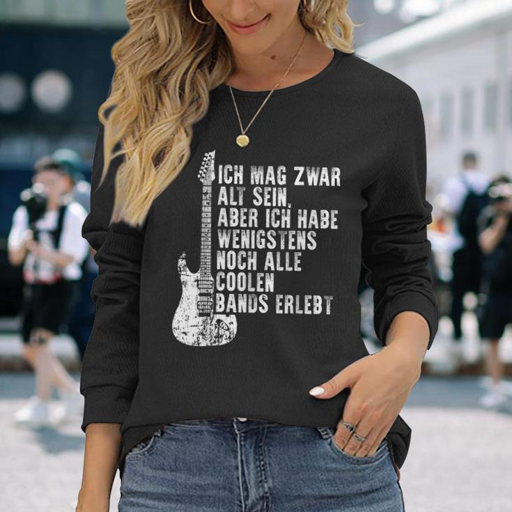 Ich Mag Zwar Alt Sein Habe Aber Alle Coole Bands Erlebt Ich Mag Langarmshirts Geschenke für Sie