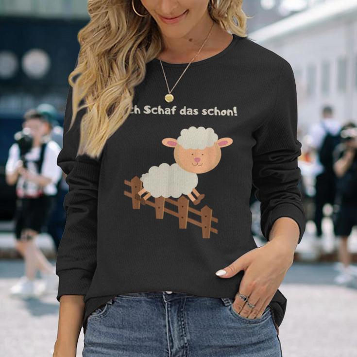 Ich Schaf Das Schon Ich Schaffe Das Schon Langarmshirts Geschenke für Sie