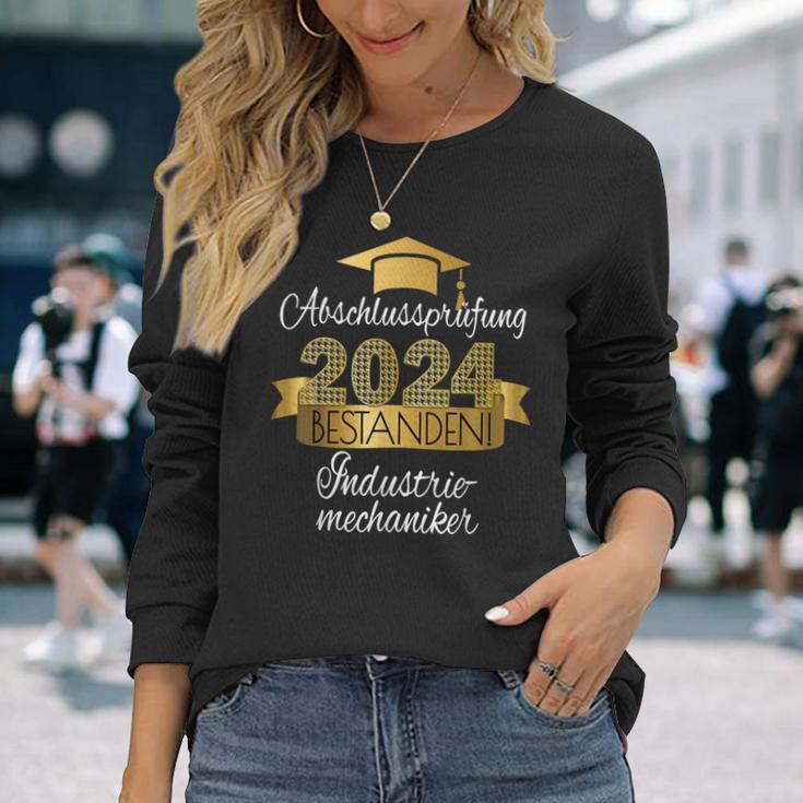 Industriemechaniker Prüfung Bestanden Ausgelernt Ausgelern Langarmshirts Geschenke für Sie