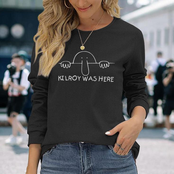 Kilroy What Here Perfecteteran Wwiiintage Langarmshirts Geschenke für Sie