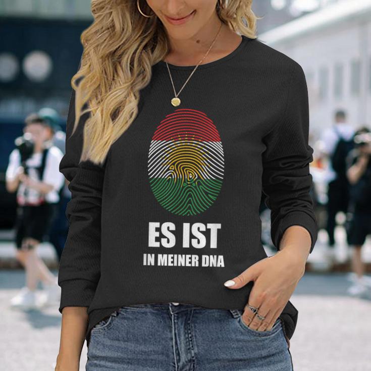 Kurdistan Kurdish Flag Freedom Kurdish Langarmshirts Geschenke für Sie