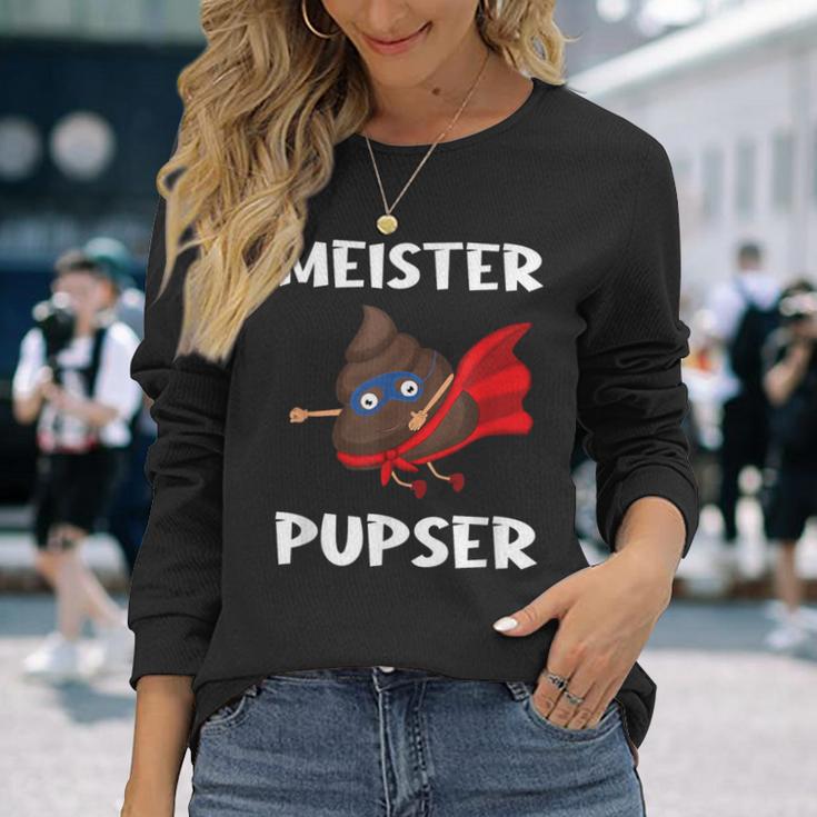 I Love Kacken Kackheen Fart Pupsen Meister Pupser Langarmshirts Geschenke für Sie