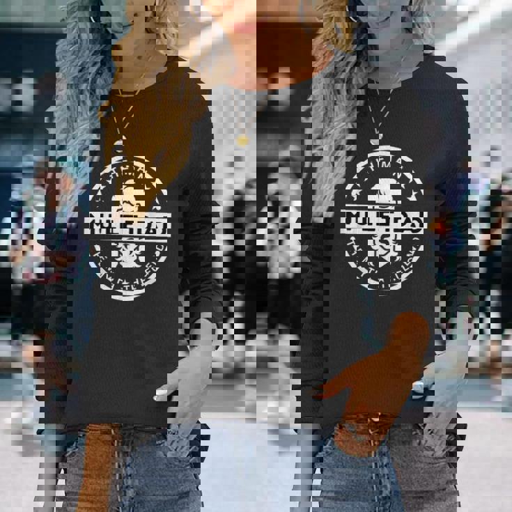 The Man The Myth The Legend Fathers Day Mullet Daddy Long Sleeve T-Shirt Gifts for Her