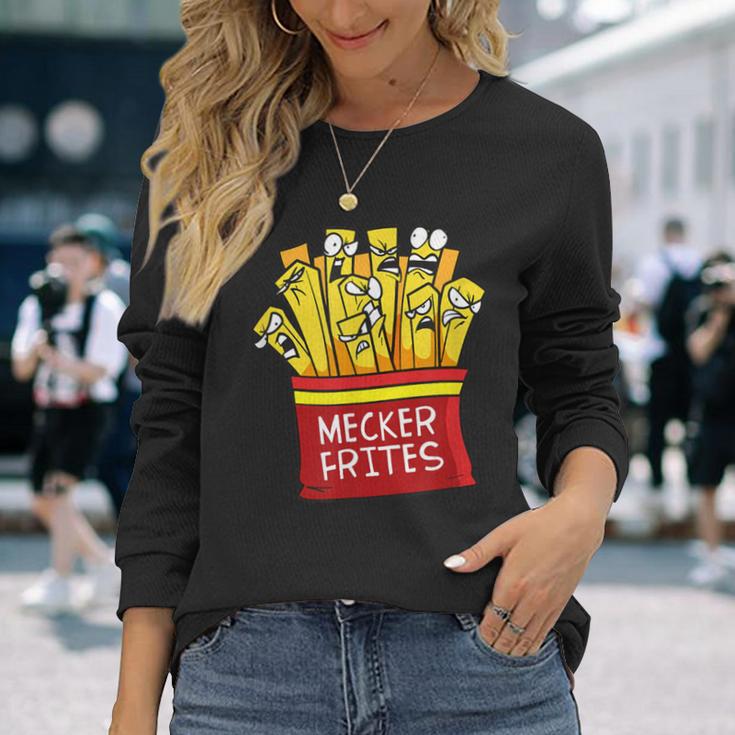 Mecker Frites Meckerfritze Scolding Fries Langarmshirts Geschenke für Sie