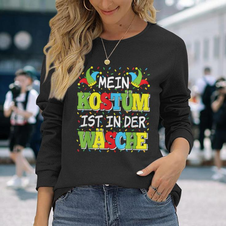 Mein Kostüm Ist In Der Wäsche German Language Langarmshirts Geschenke für Sie
