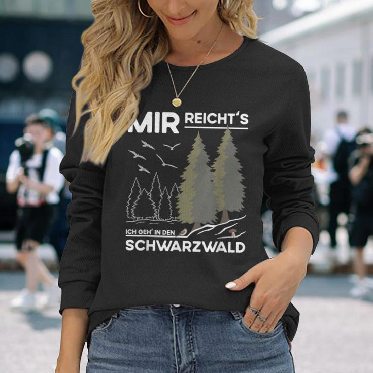 Mir Reicht Das Schwarzwald Travel And Souveniracationer German Langarmshirts Geschenke für Sie