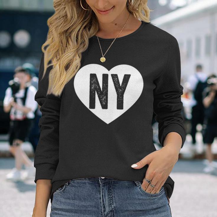 New York Hometown State Pride Northeast Love Long Sleeve T-Shirt Gifts for Her