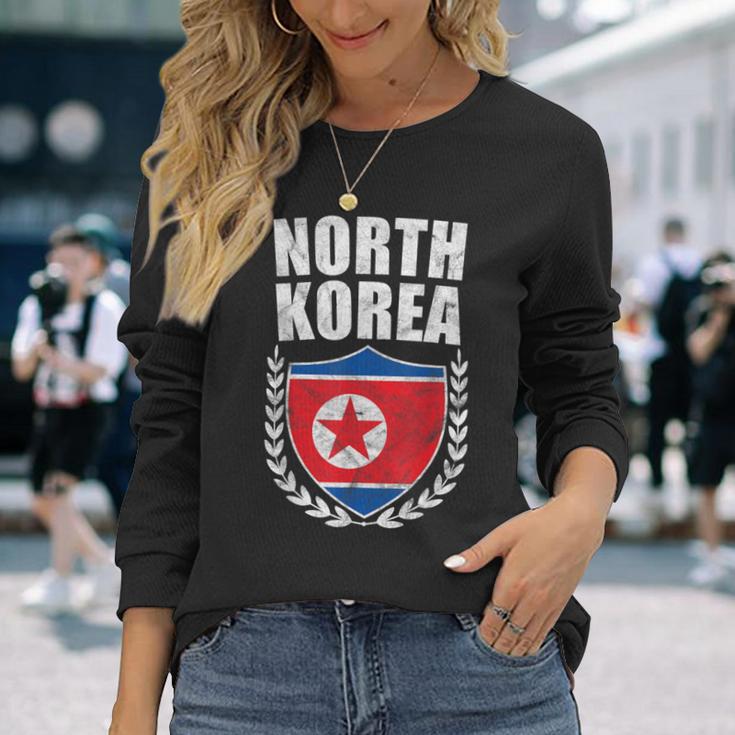 Nordkorea Langarmshirts Geschenke für Sie