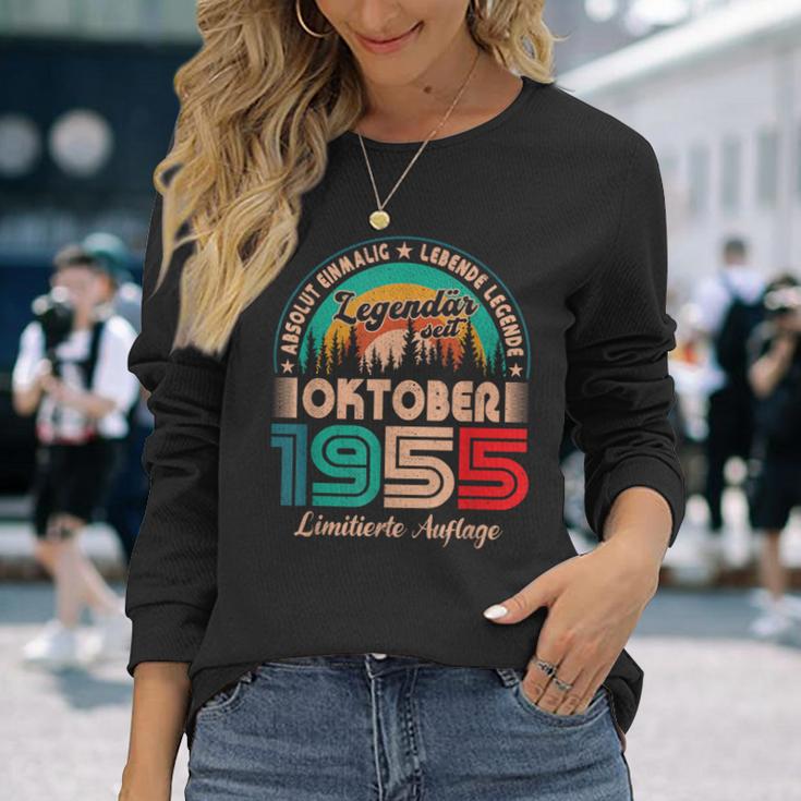 Oktober 1955 Geburtstag Legendär Seit Oktober 1955 Langarmshirts Geschenke für Sie