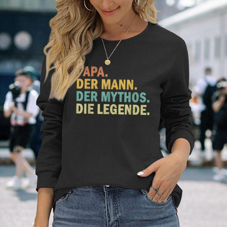 ‘Papa Der Mann Der Mythos Die Legende’ Langarmshirts Geschenke für Sie