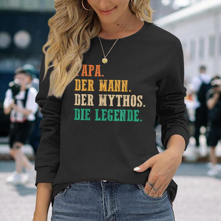 'Papa Der Mann Der Mythos Die Legend' S Langarmshirts Geschenke für Sie