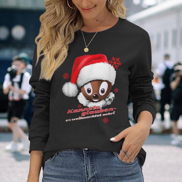 Pittiplatsch As Santa Claus Langarmshirts Geschenke für Sie