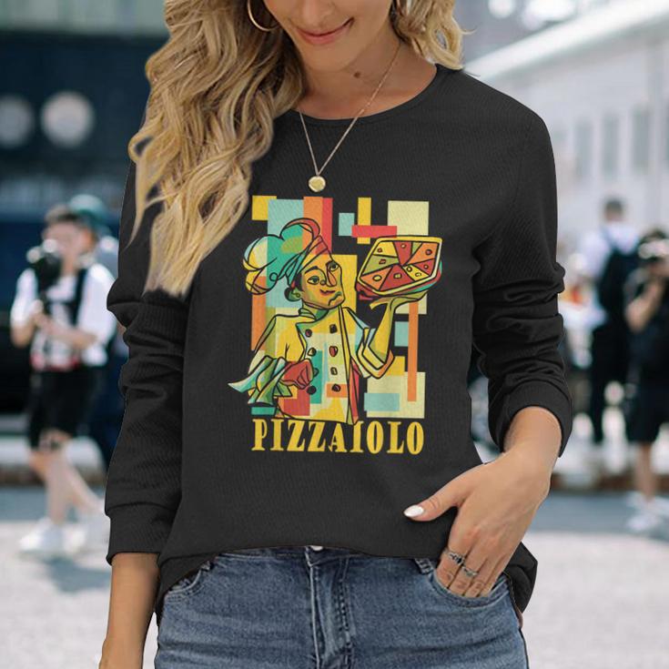 Pizzabäcker Pizzaiolo Langarmshirts Geschenke für Sie