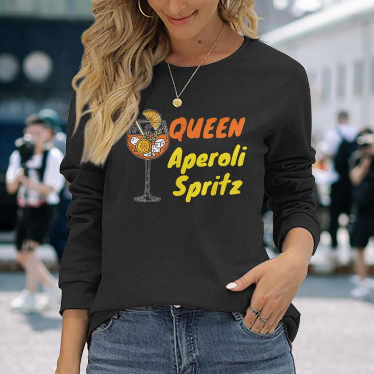Queen Aperoli Spritz Summer Drink Spritz Langarmshirts Geschenke für Sie