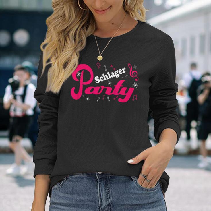 Schlager Party Costume Butt Party Outfit S Langarmshirts Geschenke für Sie